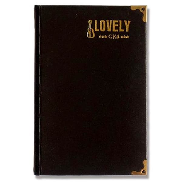Sổ bìa da kẻ ngang 200 trang CK4 Lovely 13 x 20 cm