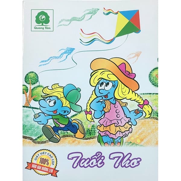 Tập học sinh Quang Tâm 96 trang Tuổi Thơ 80 gsm