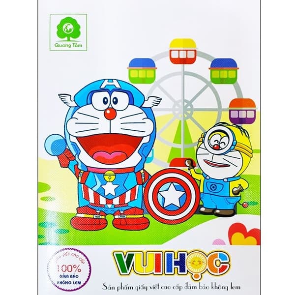 Tập học sinh Quang Tâm 96 trang Vui Học 100 gsm